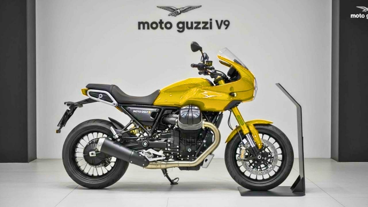 Moto Guzzi V9 2026 : tradición italiana reinventada con innovación