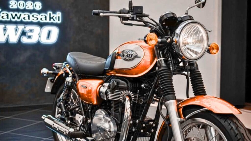 Nuevo Kawasaki W30 2026 : diseño vintage y rendimiento contemporáneo